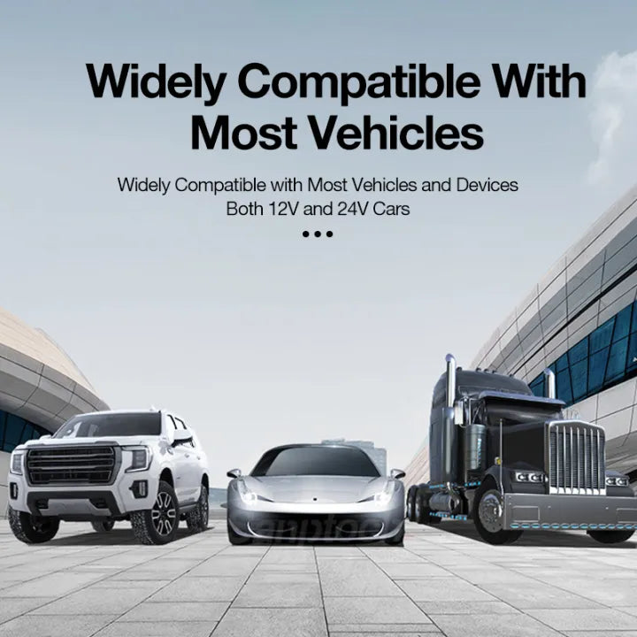 Mini Invisible Car Charger (1 Year Warranty) - Buy 1 Get 1 Free (Auto Applied)