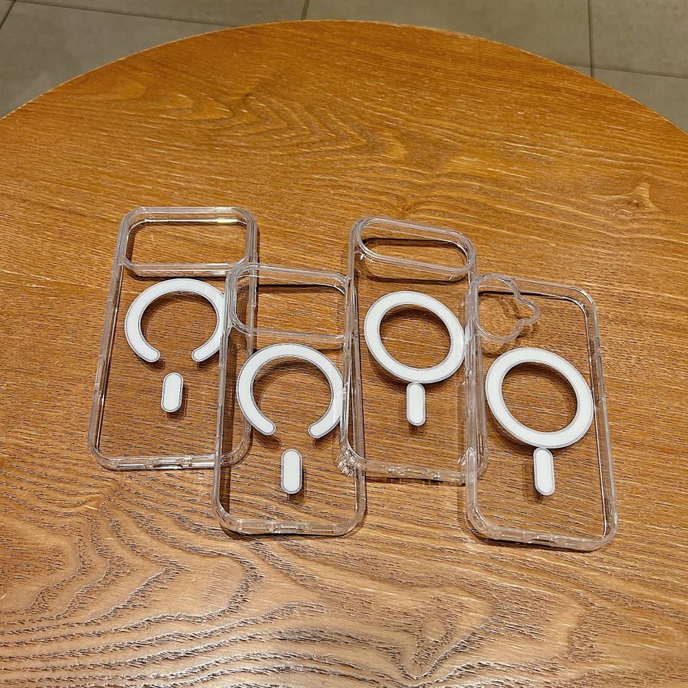 RhinoGuards Magsafe Clear Non Yellowing Shockproof Case - 17 Series