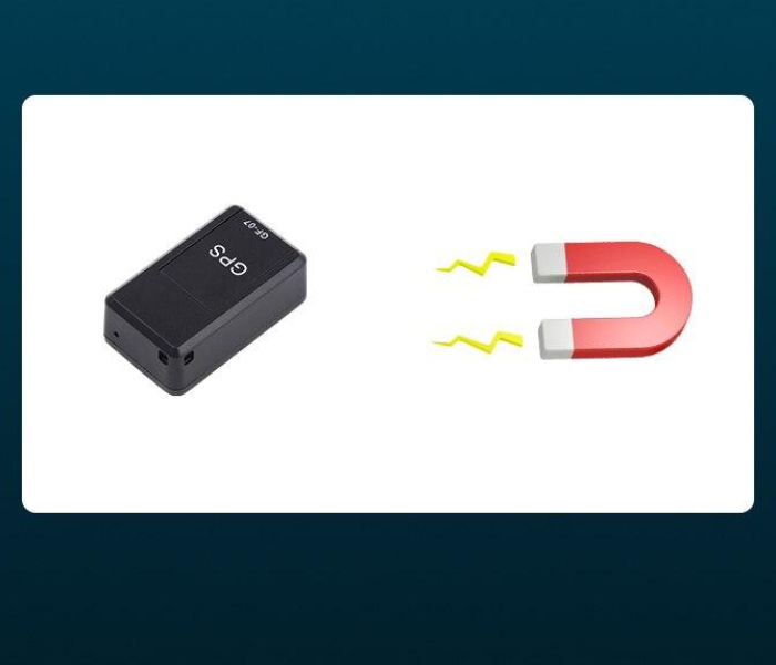 Magnetic GPS tracker installation concept