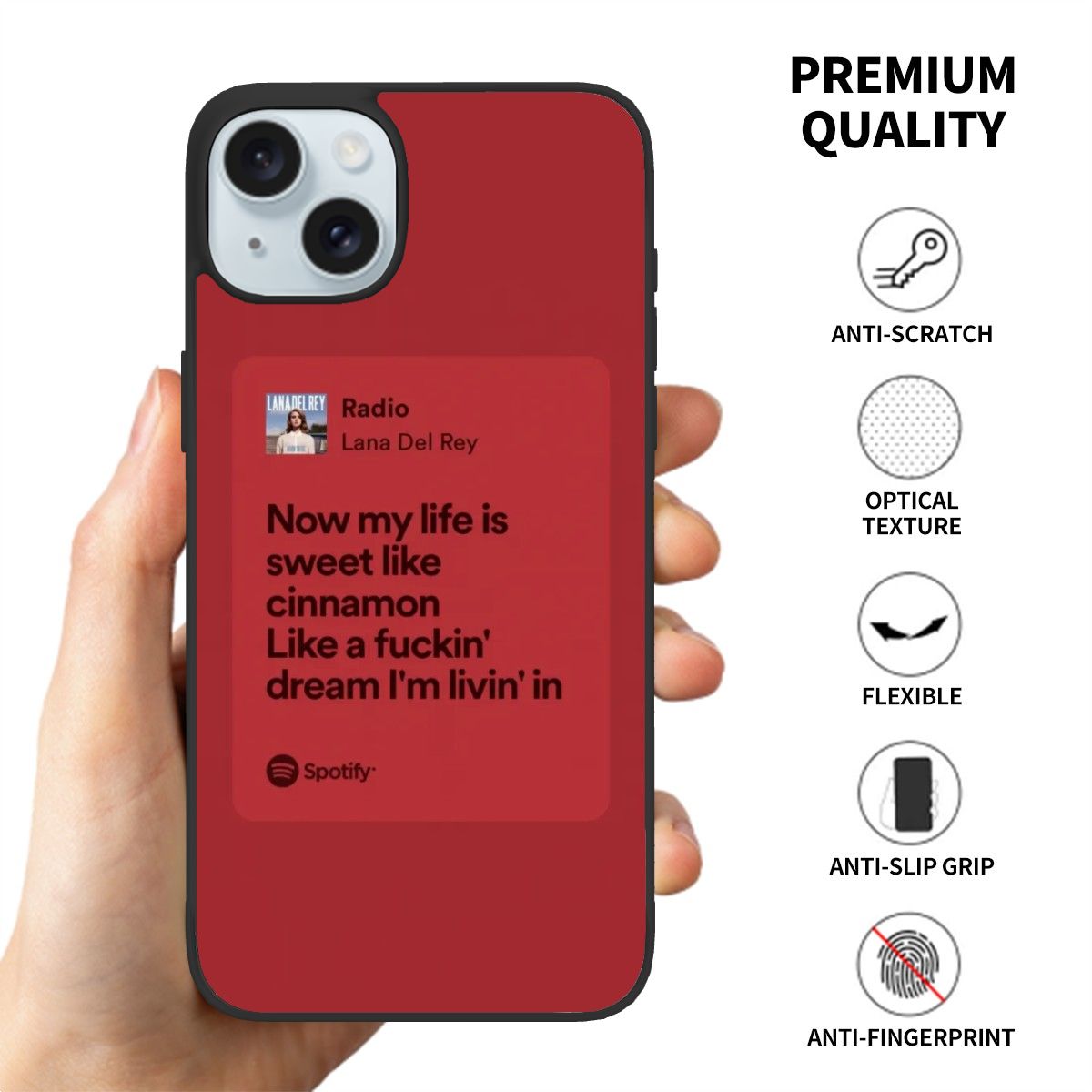 Ultra Protect Glass Case | RGLDR005 - Lana Del Rey