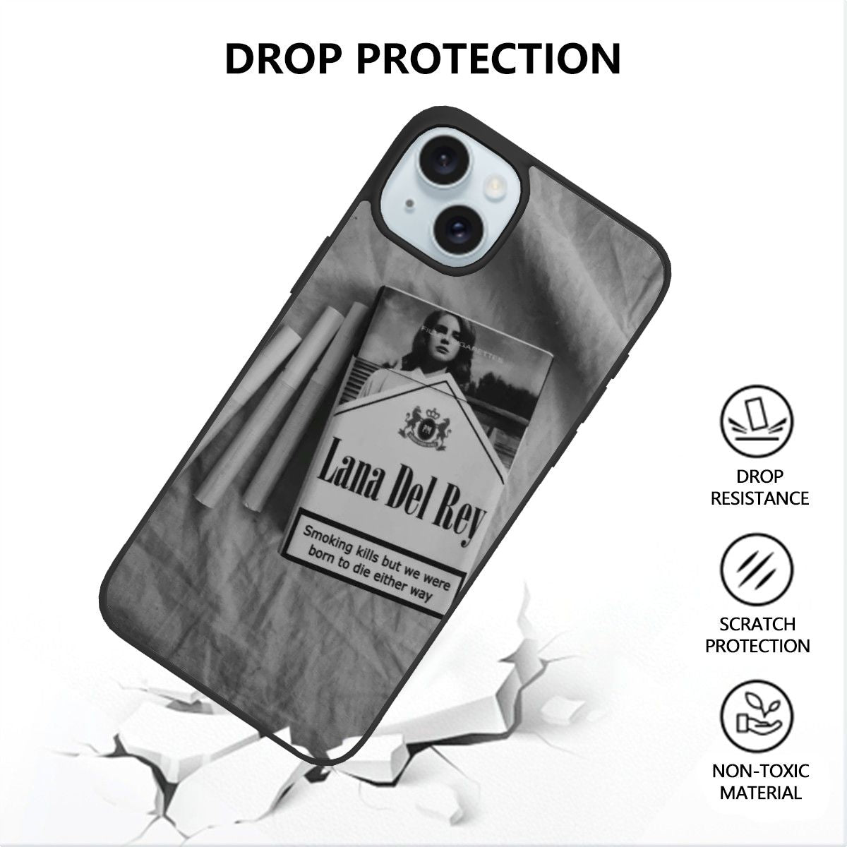 Ultra Protect Glass Case | RGLDR001 - Lana Del Rey
