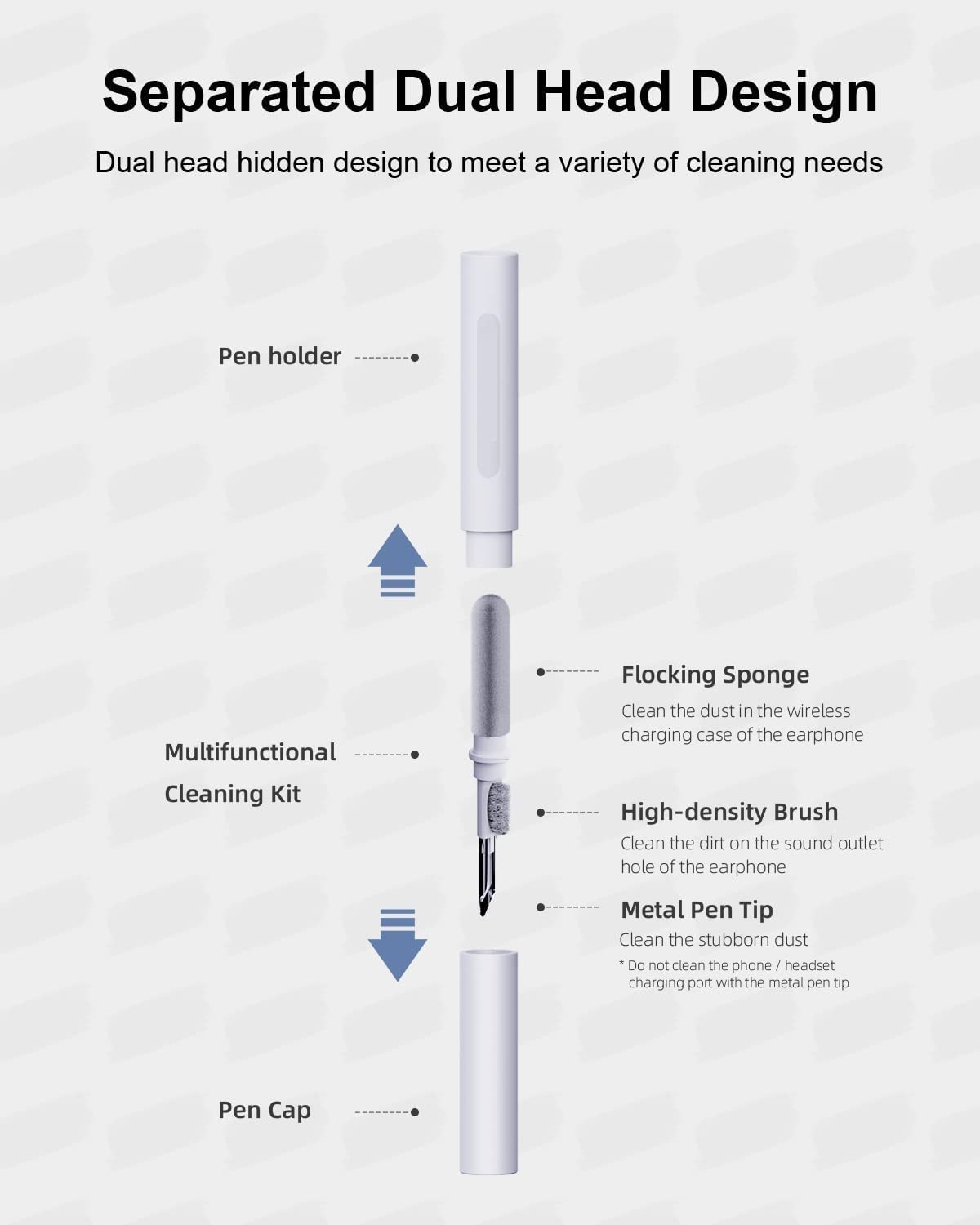 RhinoClean Gadget Cleaning Pen (Stock Clearance Sale BUY 1 GET 1 FREE)
