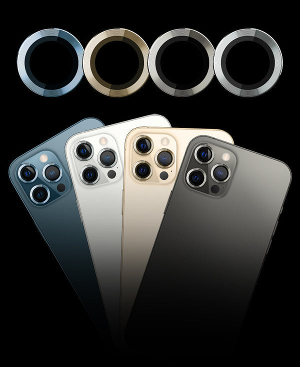 RhinoGuards Metal Camera Protection Rings Set