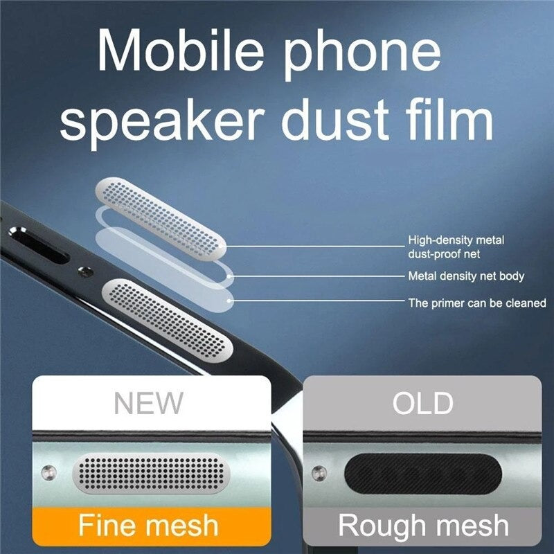 RhinoGuards Mobile Mesh Dust Prevent Protector Film For All Devices 12pcs/set